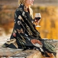 thumbnail image 5 of Wild Forest Mushrooms Blanket Soft Warm Throw Blanket for Couch Sofa Bed Home Mushrooms Decor (Wild Forest Mushrooms, 60x50in), 5 of 6