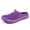 Purple, variant on Couples Matching Clogs, Lightweight Breathable Slip-On Shoes with Soft Cushioned Sole and Non-Slip Traction, Perfect for Home, Casual, and Relaxed Leisure Wear