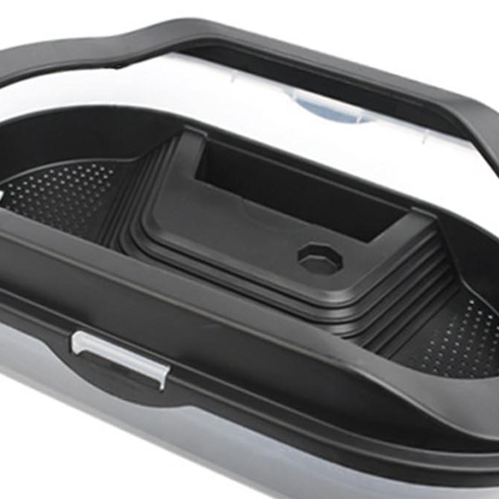 Small Turtle Tank Reptile Carrier Detachable for Snail Hermit Crabs Terrapin Black