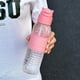 thumbnail image 1 of Vaso de agua deportivo de verano para mujer, vaso de plástico portátil irrompible, gran capacidad, vaso con pajita para estudiantes, pequeño, 420 ml, 1 of 2