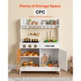 thumbnail image 6 of KFFKFF Wooden Play Kitchen Set for Kids, Interactive Toy Kitchen with Lights & Sounds, Includes Food & Cookware Accessories, Features Sink, Oven, Stove, and Storage Cabinet, Suitable for Ages 3-8, 6 of 9