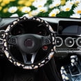 thumbnail image 5 of 3PCS Car Steering Wheel Cover Set with Handbrake and Gear Covers for Comfort and Style, 5 of 6