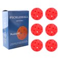 thumbnail image 1 of Pick ball, bola de 40 agujeros, bola de agujeros, pickleballs, bola luminosa de inyección de plástico rotatoria de 74 mm, 1 of 6