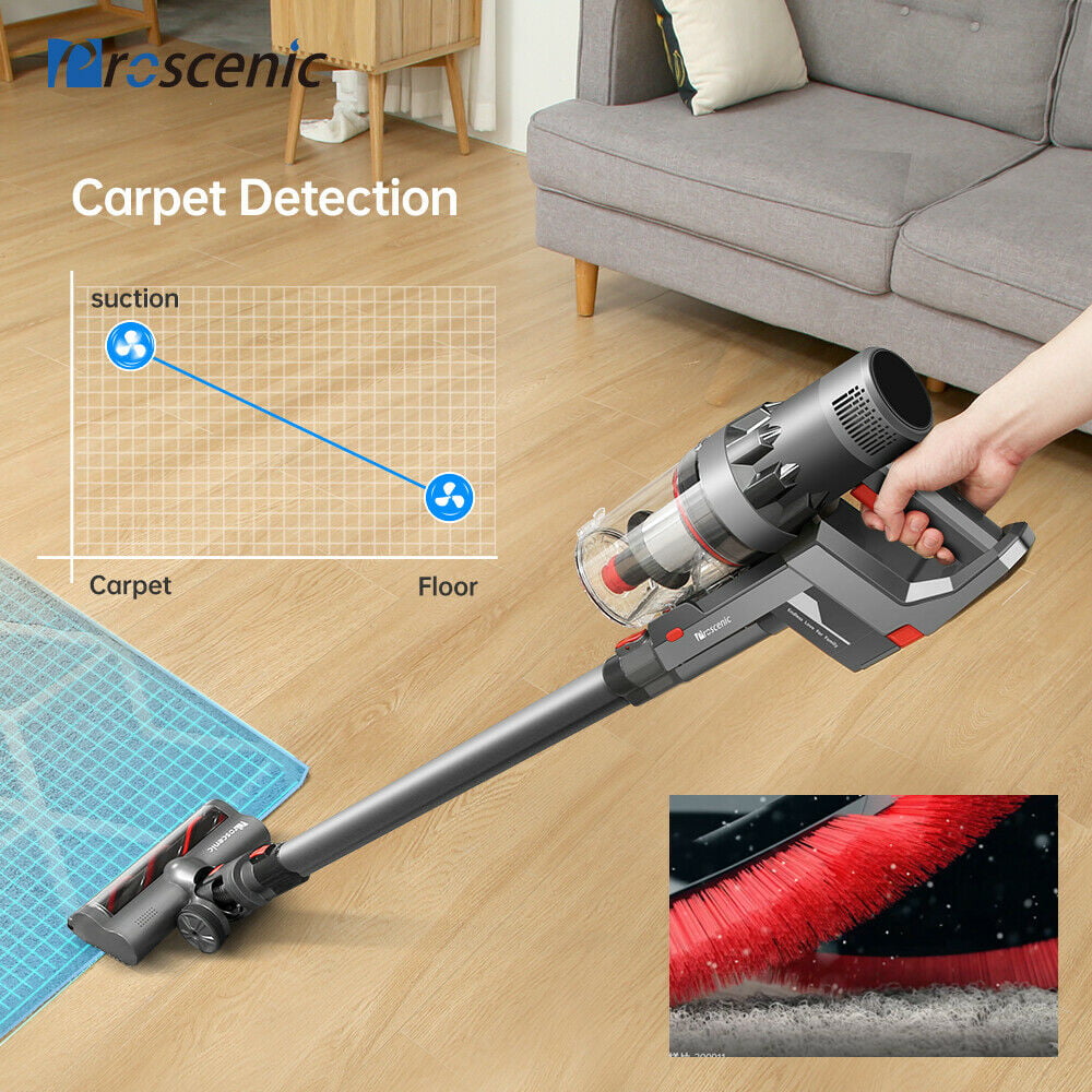 Proscenic P10 Cordless Handheld Stick Vacuum Cleaner, 23KPa Powerful Suction,  Ideal for Pet Hair, Carpet, 