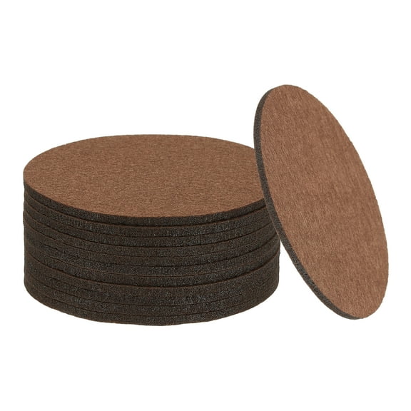Felt Drink Coasters, 3 Inch Coffee Cup Coasters Protect Furniture and Table from Home Bar Use Coffee
