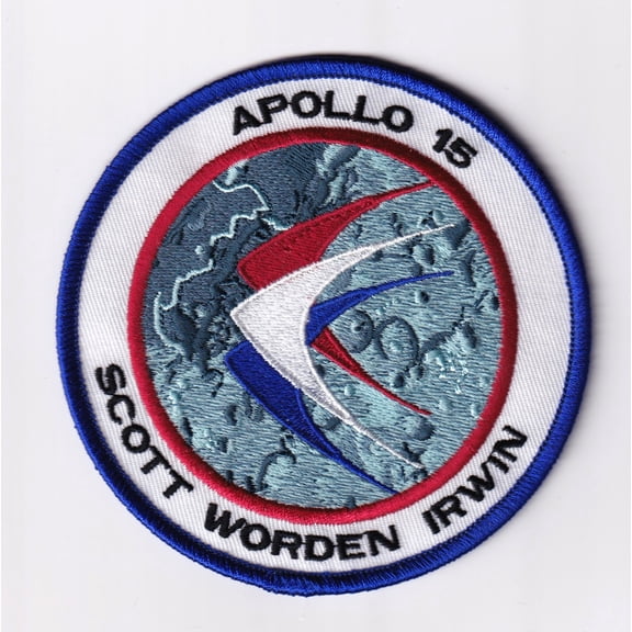 Apollo 15 Patch Sew On, 4"
