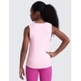 thumbnail image 2 of CRZ YOGA Girls Cloudweight Athletic Tank Tops Hip Length Active Dance Casual Sleeveless Kids, 2 of 7