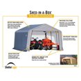 thumbnail image 4 of Shed-in-a-Box 12 x 12 x 8 ,  Gris, 4 of 9