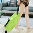 thumbnail image 4 of Neinkie Sacs d'Épicerie Réutilisables avec Roues Sacs de Courses Pliables - Imperméables et Solides, 4 of 8