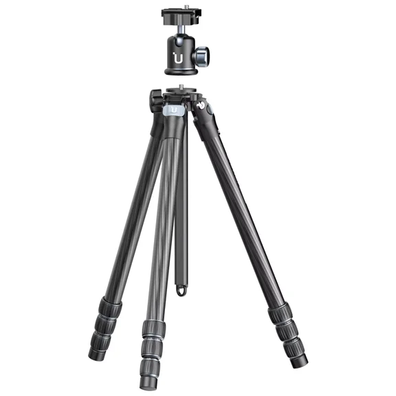 Ulanzi MT-60 Carbon Fiber Travel Tripod for Smartphone DSLR Camera - Lightweight, Versatile, and Durable