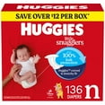 thumbnail image 4 of Huggies Little Snugglers Fragrance Free Baby Diapers, Size Newborn (up to 10 lbs), 136 Count (Select for More), 4 of 18