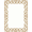 Ivory Beige, Pattern 1, variant on ODIKA Dining Farmhouse Table Geometric Horizontal Band Details Border Non-Slip Chair-Friendly for Room, Large Office, Lounge