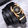 thumbnail image 4 of GHSDFBB Mens Ratchet Belt Buckle Only Slide 1 3/8 Automatic Click Belts Replacement Designer Cowhide Wedding Dress, 4 of 4