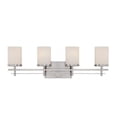 thumbnail image 1 of Savoy House Colton 4 Light Bath Bar in Satin Nickel, 1 of 1