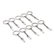 thumbnail image 3 of 10pcs Llavero con Cadena Trabajo de Negro Sunnimix Llavero de cadena de serpiente, 3 of 8