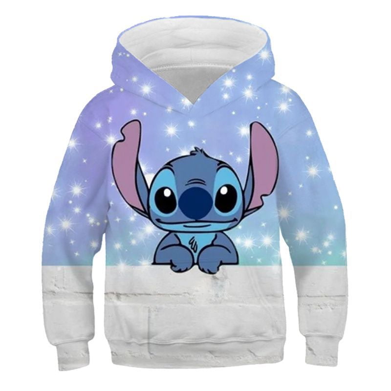 Sweat-shirt Enfant Kawaii - Motif Chien Mignon - 100% Coton - Tendance école Primaire
