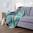 thumbnail image 5 of s Little Mermaid Silk Touch Throw Blanket, 50" x 60", Curious and Kind, 5 of 5