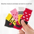 thumbnail image 4 of Non-slip soles No fluorescer Not easy to fall off Universal for cats and dogs Breathable Resilient Pet socks Cotton socks Pet supplies Dog socks YELLOW FROG  S, 4 of 8