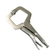 thumbnail image 2 of Alicates de bloqueo con abrazadera en C, abrazadera en C, almohadillas giratorias de metal, orificios de bolsillo, carpintería, ergonomía 9 pulgadas, 2 of 9