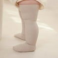 thumbnail image 4 of LYMAYTER 0-3Y ‌‌‌Kids Baby Unisex Knee High Socks Non-Slip Solid Color Seamless for Toddlers Boys Girls‌ 1 Pairs, 4 of 8