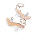thumbnail image 3 of Sandalia DREAM PAIRS SDHS2481W Tacón de 9.5 cm Oro Rosa, 3 of 6