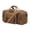 Coffee, variant on Coffee Waxed Canvas Duffel Bag 50L Expandable Travel Weekender