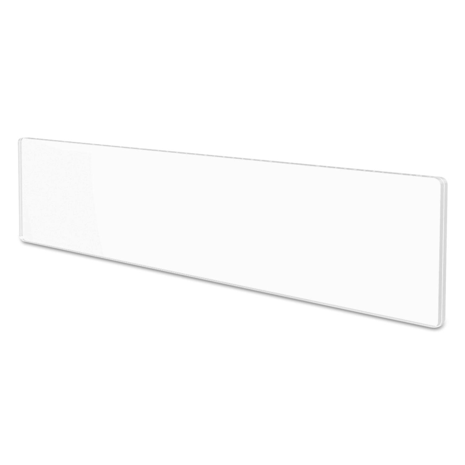 Deflecto Superior Image Cubicle Nameplate Sign Holder, 8 1/2" x 2" Insert, Clear