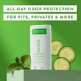 thumbnail image 3 of Native Whole Body Deodorant Stick, Cucumber & Mint, Aluminum Free, for Women and Men, 2.3 oz, 3 of 6