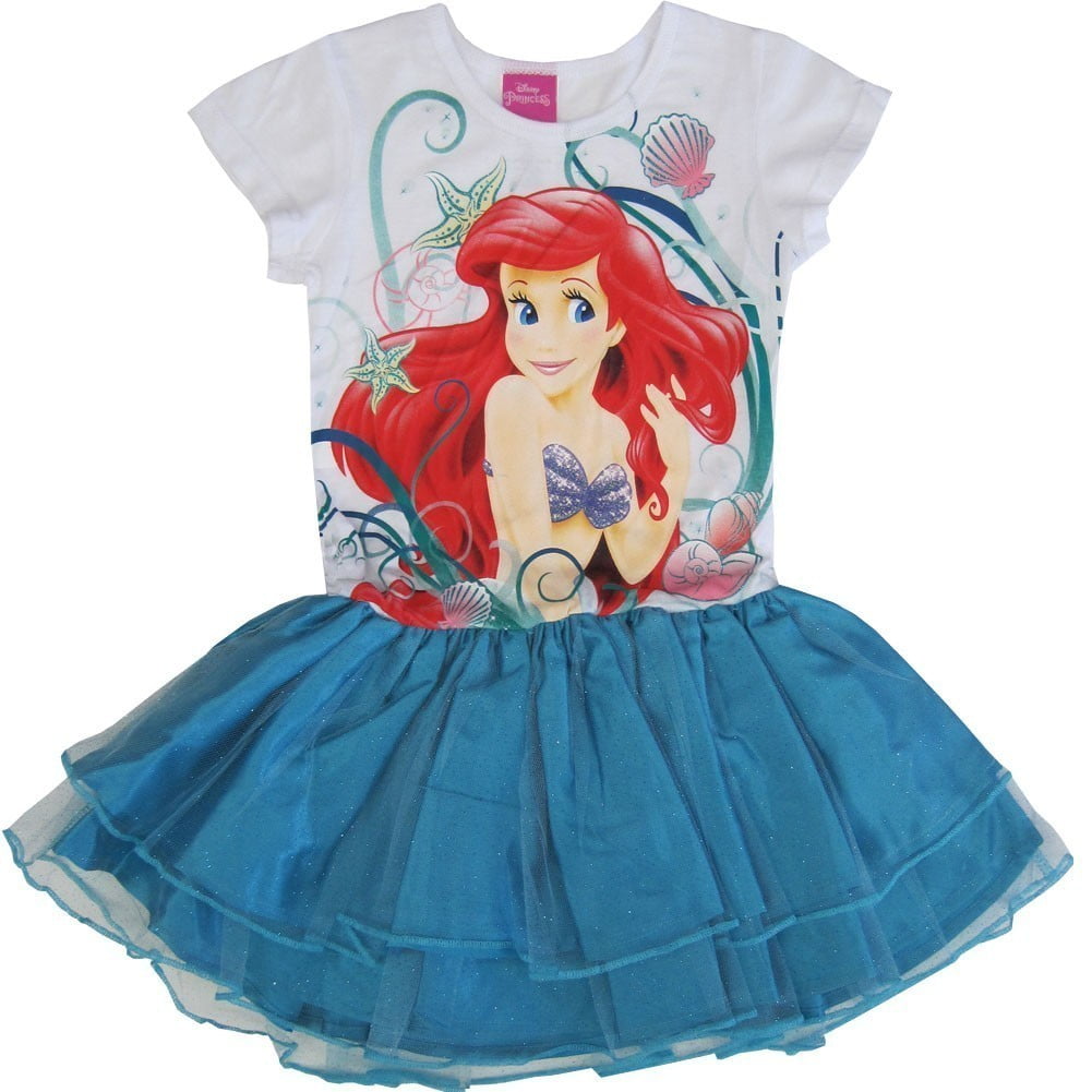 little mermaid tutu dress walmart