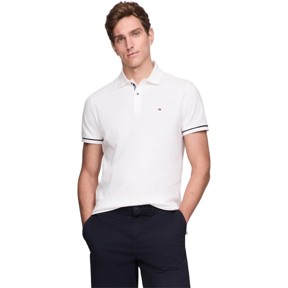 Polo Tommy Hilfiger con detalle de solapa para hombre