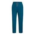 thumbnail image 3 of Womens Scrub Pants Joggers Slim Fit with Pockets Lightweight Drawstring High Waist, 3 of 4