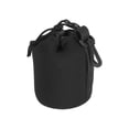 thumbnail image 3 of Uxcell 3.3" IDx5.5" H Camera Lens Bag with Thick Protective Neoprene Black, 3 of 7