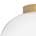 thumbnail image 3 of 83301LCB-CO Lark Stu - 10W 1 LED Small Flush Mount-4.75 Inches Tall and 11 Inches Wide, 3 of 10