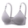 thumbnail image 1 of Kcodviy Women Lace Back Button Sports Bra with Padding Shaping Cup Adjustable Shoulder Underwire Bras for Women Strap Large Size Underwire Womens Bras Bra, 1 of 7