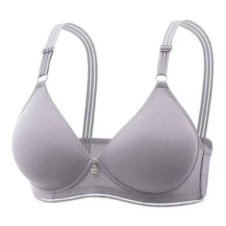 Plus Size Bras for Women No Underwire Comfort Seamless Bras Plus Size Ultra-thin Bra Wirefree Minimizer Bra Lingerie Bra Simple Sizing