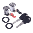 thumbnail image 3 of 3X Car Left and Right Car Door Lock Kit with Key Car Door Lock for Pickup 1987 -1991 80600-01G25, 3 of 8