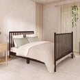 thumbnail image 3 of Dream On Me Synergy 5 in 1 Convertible Crib in Espresso, Greenguard Gold Certified, 3 of 11