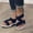 Blue, variant on AOOCHASLIY Sandals Ladies Shoes Flat Wedge Heels Women's Casual Sandals With Arch Support
