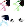 thumbnail image 2 of Cable de carga magnético con luz LED para teléfono inteligente Enchufe en codo Cable de carga para teléfono móvil con rotación de 360 ​​grados sidaley DZ6678-01, 2 of 2