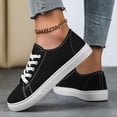 thumbnail image 4 of Men and women Casual Lace-Up Shoes, Lightweight Canvas Sneakers for Gym, Travel Work, 4 of 6