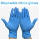 thumbnail image 2 of Suministros desechables, 100 guantes de nitrilo para lavavajillas, de grado alimentario, para uso doméstico, protección laboral, guantes de nitrilo desechables gruesos, no estériles, sin látex, guante, 2 of 9