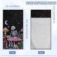 thumbnail image 5 of ZUXONGSY Car Seat Cover Towel Skeleton Mushroom Print Car Seat Cover Protector Front Seats Breathable Bucket Seat Protector Universal Fit for Suvs Vans Trucks, 5 of 8