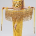 thumbnail image 2 of 2PCS Moda para Mujer Danza Del Vientre Bufanda de Cadera Borla Chal Wrap Performance, 2 of 9