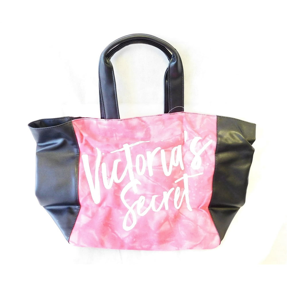 Victoria's Secret Victoria's Secret Pink Tie Dye Canvas Tote Bag with