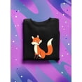 thumbnail image 3 of Sitting Fox Sweatshirt Women -SPIdeals Designs, Female 4X-Large, 3 of 4