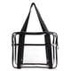 thumbnail image 1 of Bolsas de viaje transparentes para artículos de tocador, bolsa de aseo transparente, bolsa de cosméticos de viaje grande, bolsa de equipaje con cremallera de PVC transparente impermeable con, 1 of 5