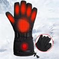 thumbnail image 2 of KHONTS Heated Gloves for Men Women Battery Powered Waterproof Windproof Thermal Touchscreen Heating Gloves for Skiing Riding Hiking（no Battery） Black One Size, 2 of 4
