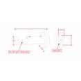 thumbnail image 5 of Juego de 2 soportes para barras de cortina Ivilon para techo y pared, 5 of 5