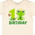 thumbnail image 4 of Inktastic 1st Birthday Prince Frog Boys Baby Bodysuit, 4 of 5