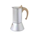 thumbnail image 1 of Matsuzay Cafetera italiana de aluminio de 6 tazas, 300ml, cafetera Moka, tetera Espresso, percoladores, estufa Juegos de servir café y té Plata 300ml Matsuzay HA025107-02, 1 of 1